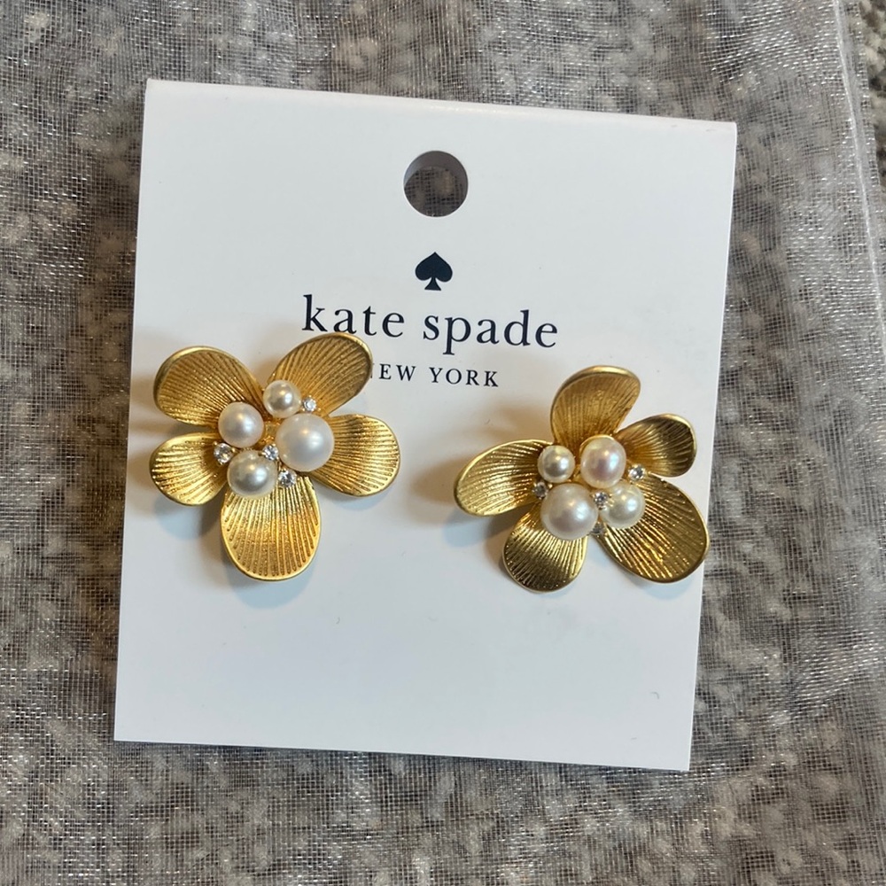 Kate Spade Flower Earrings